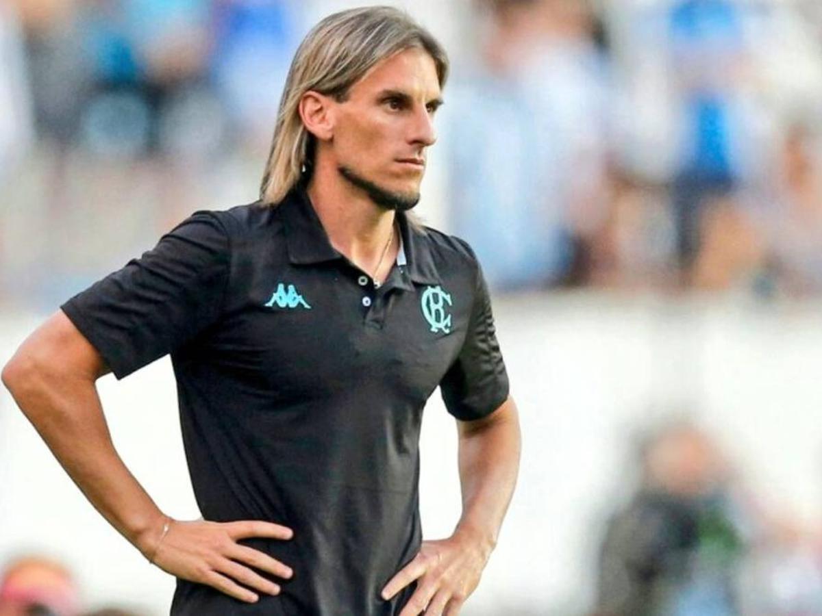 Sebastián Beccacece, DT de Defensa y Justicia. AGENCIAS