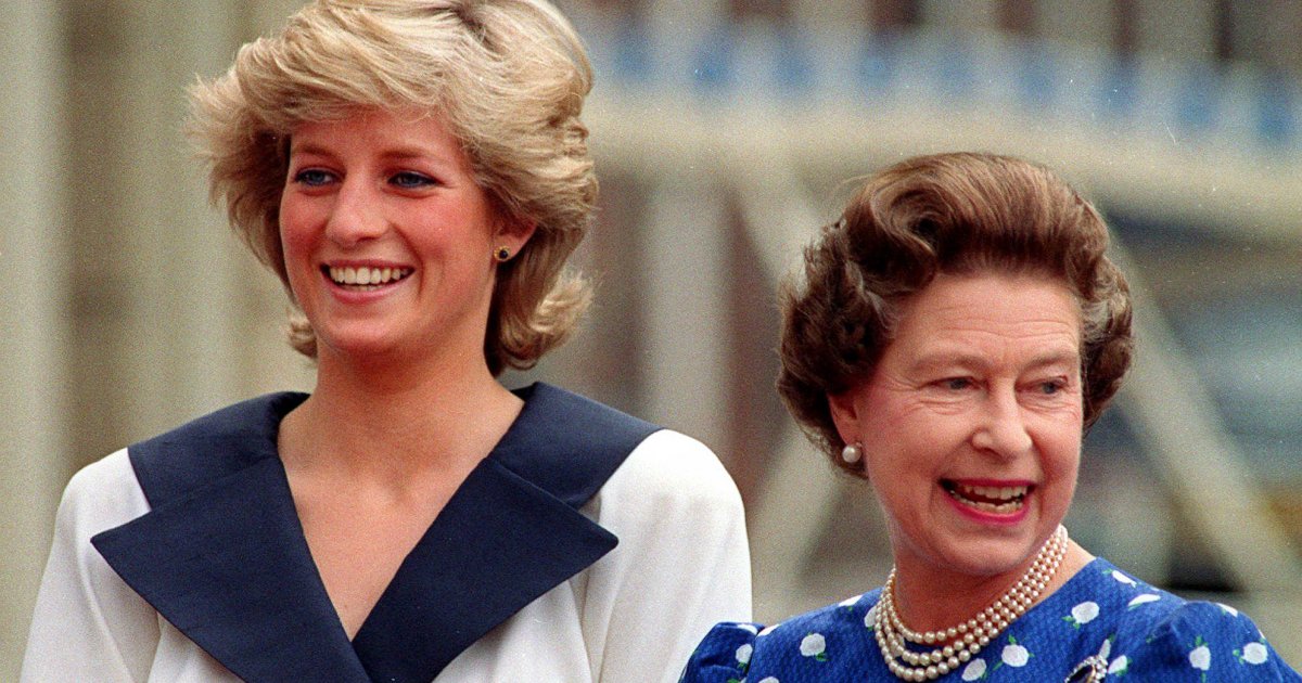 Lady Di y la Reina Isabel II. GTRES