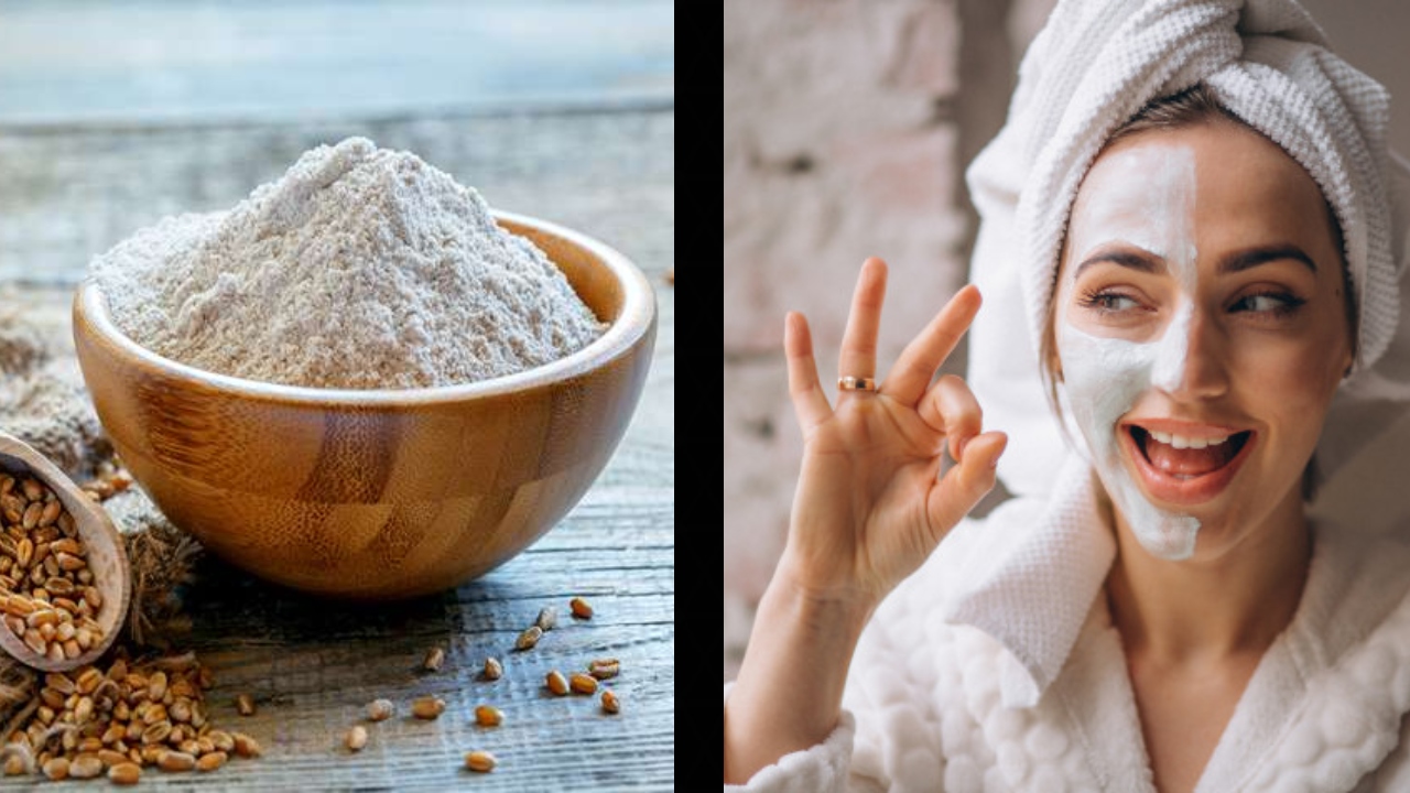 Una mujer, con una mascarilla hecha con maicena. IMPACTO VENEZUELA