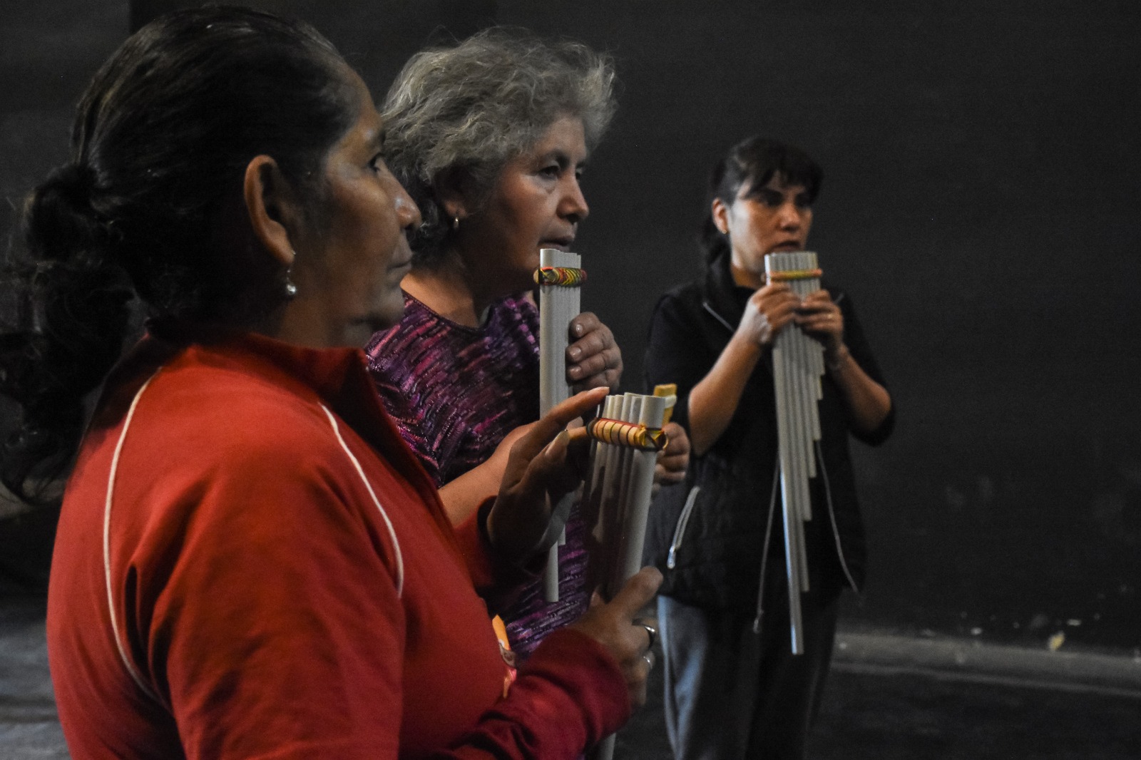 Las participantes de uno de los talleres. DICO SOLÍS