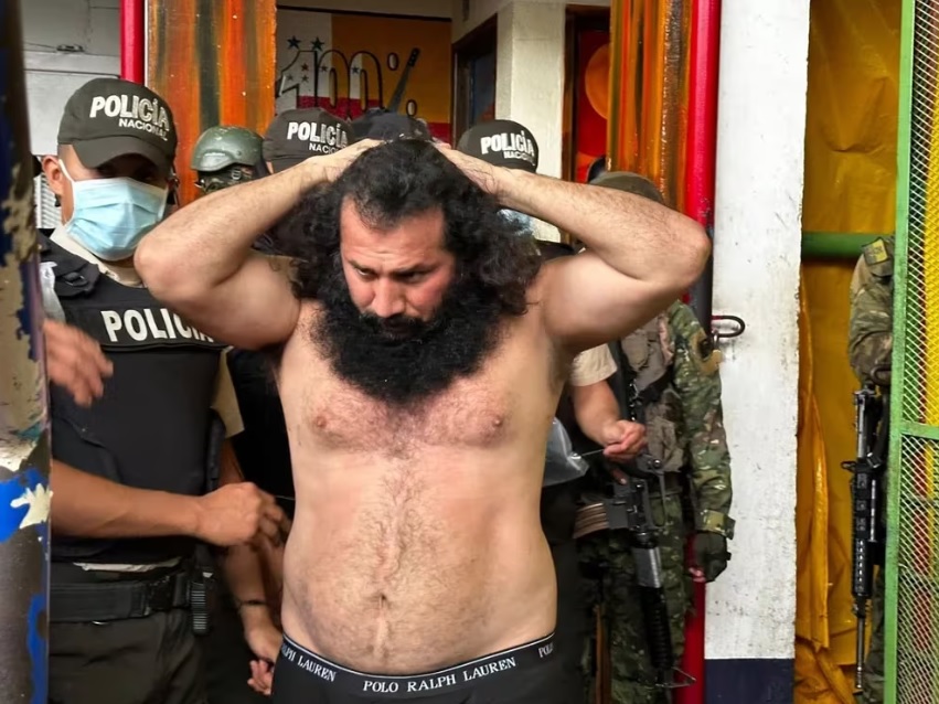 Adolfo Macías, alias "Fito", líder de Los Choneros (EJÉRCITO DE ECUADOR)
