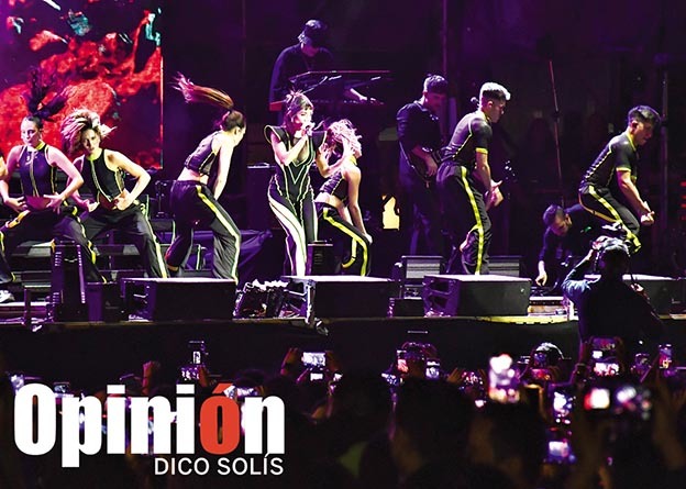 El escenario de FEXCO Arena, en un show en el marco de la FEXCO 2024.  / DICO SOLÍS
