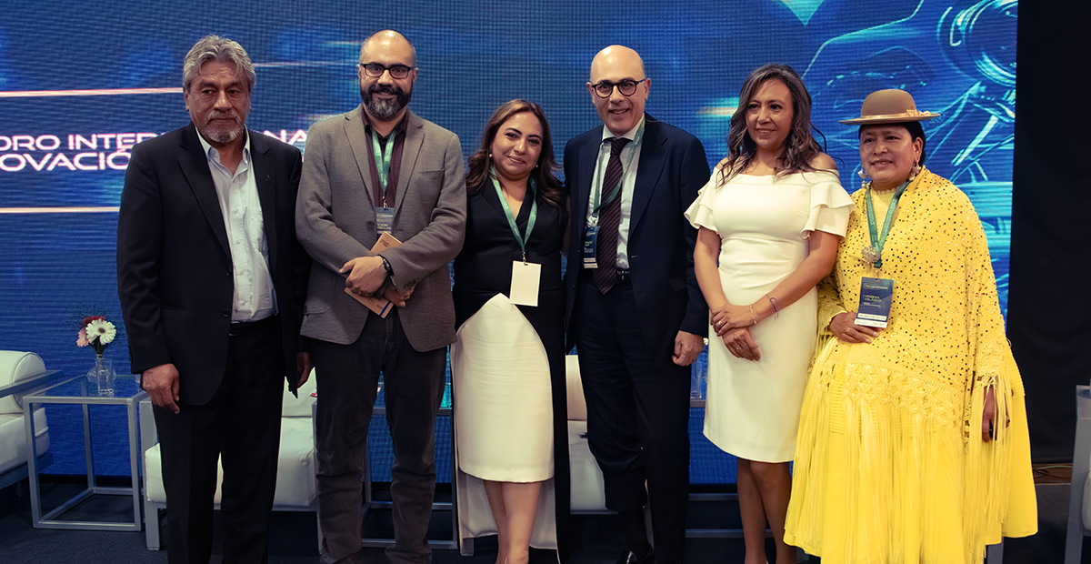 José Luis Gutierrez, Victor Orellana, Verónica Ágreda, Frances Pedró, Eve Gomez y Virginia Velasco. FIIE 2024