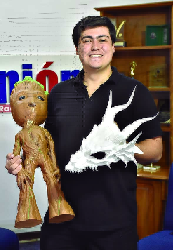 El CEO de Artesano 3D es Luis Fernando Vallejo Montaño./ DICO SOLÍS