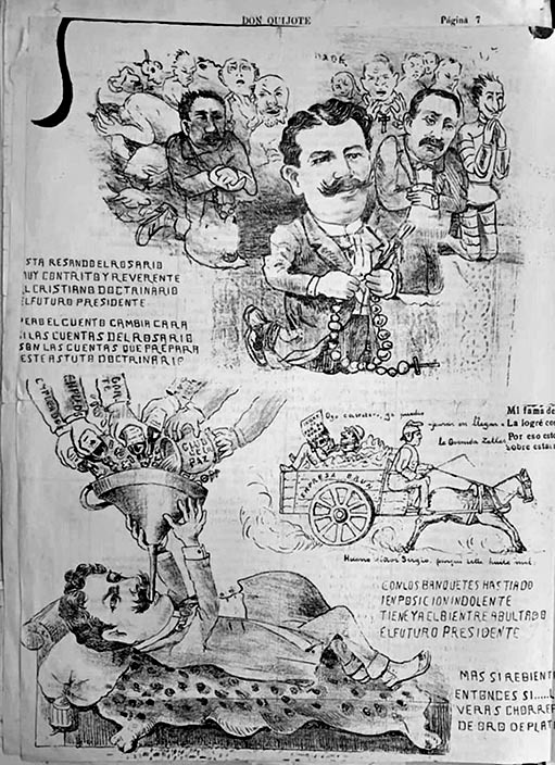 ‘Montes arreglando su Ministerio’ de Autor desconocido (1913). / CORTESÍA